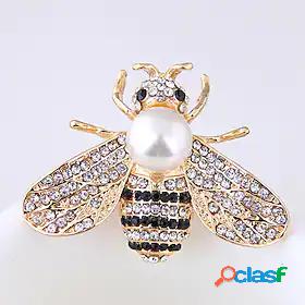 Womens Brooches Bee Classic Fashion Cute Brooch Jewelry Gold