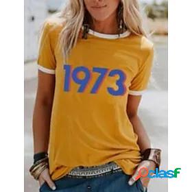 Womens Daily T shirt Tee Short Sleeve Ruthless Pro Roe 1973