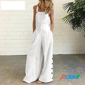 Womens Yoga Pants High Waist Pants Wide Leg Quick Dry White