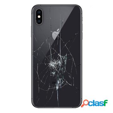 iPhone XS Back Cover Repair - Glass Only - Black