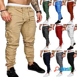 joggers da uomo pantaloni cargo hip hop street bottoms