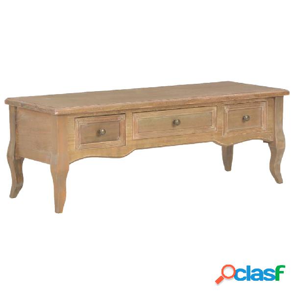 vidaXL 280052 TV Cabinet Brown 100x35x35 cm Wood