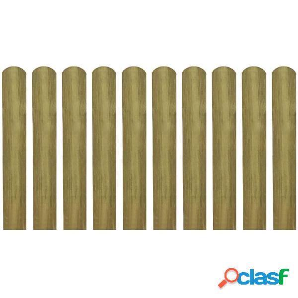 vidaXL Stecche per Recinto 20 pz in Legno Impregnato 60 cm