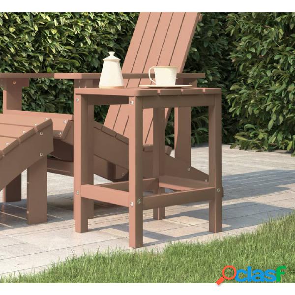 vidaXL Tavolo da Giardino Adirondack Marrone 38x38x46 cm