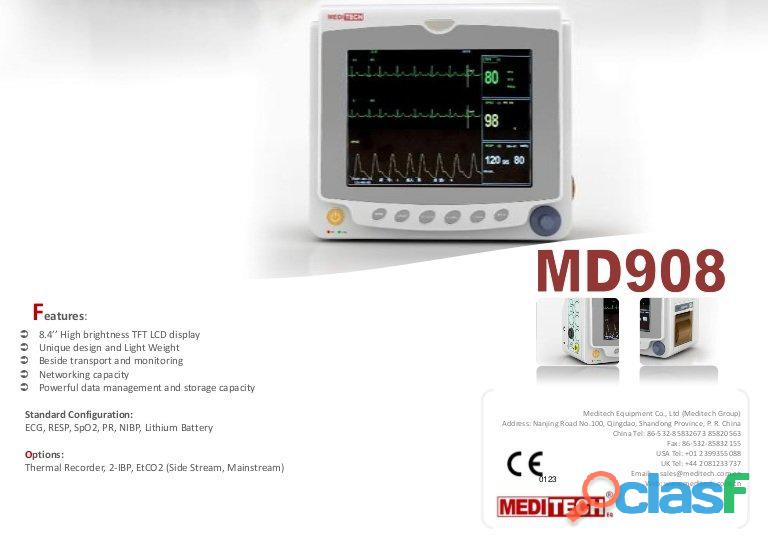 Meditech’s 8.4 inch Patient Monitor “MD908”