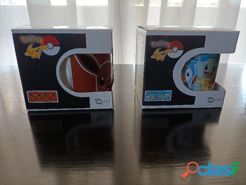 Tazze Pokemon Eevee e Starter d'acqua