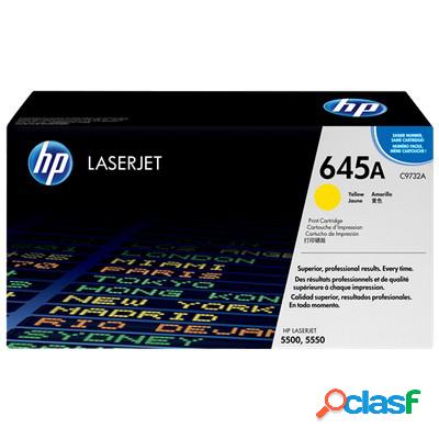 Toner Hp C9732A originale GIALLO