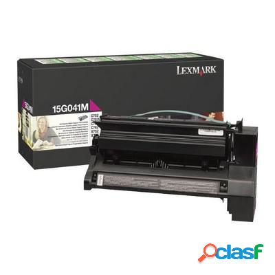 Toner Lexmark 15G041M originale MAGENTA