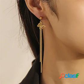 1 Pair Drop Earrings Womens Gift Formal Prom Drop Stainless