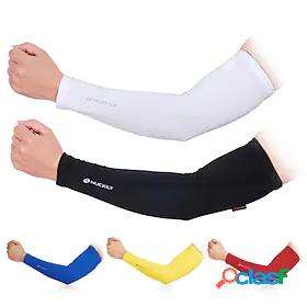 1 Pair Nuckily Cycling Sleeves Sun Sleeves Compression