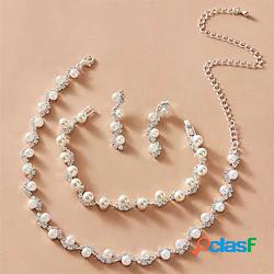 1 set Set di gioielli For Per donna Anniversario Regalo