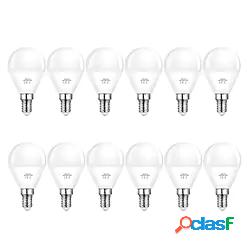 12 pz 6 pz 6 w led globo lampadine 550 lm e14 g45 20 led