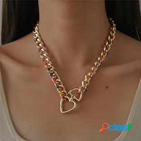 1pc Pendant Necklace Womens Street Gift Daily Classic Alloy