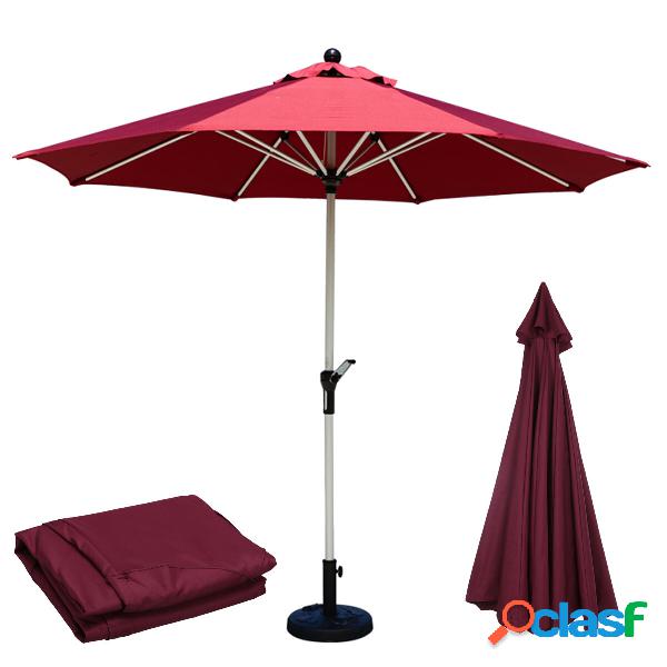 2,7 m 8 bracci ombrellone copertura a baldacchino tenda da