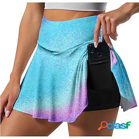 21Grams Women's High Waist Athletic Running Skirt Athletic