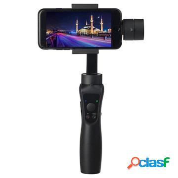 3-Axis Smartphone Gimbal with Face Tracking S5 - Black