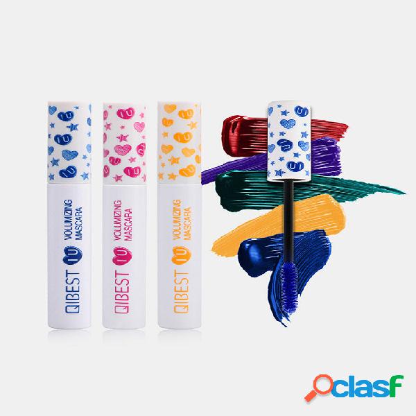 3D Colorful Mascara Lungo Curling Spessa Setosa Impermeabile