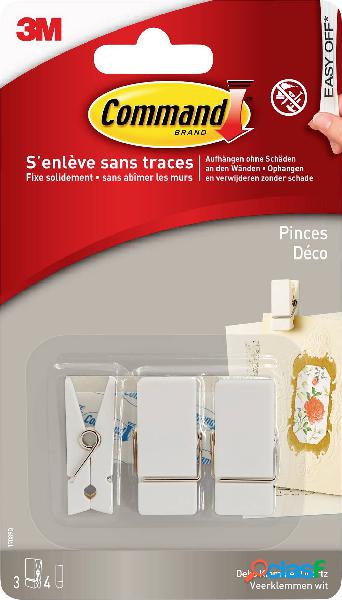 3M Morsetti decorativi Command™ Quartz (L x L x A) 38 x 19