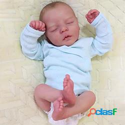 40 cm premie neonato bambola darren realistica mano 3d