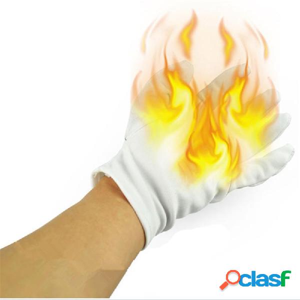 4Pcs Magia Puntelli Palm Fire Guanti Giocattoli divertenti