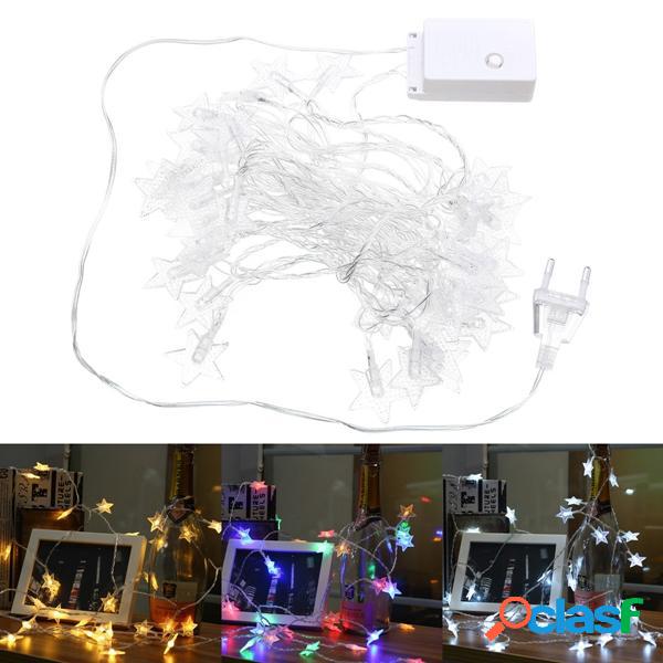 5M 40LEDs spina luminosa bianca calda variopinta della