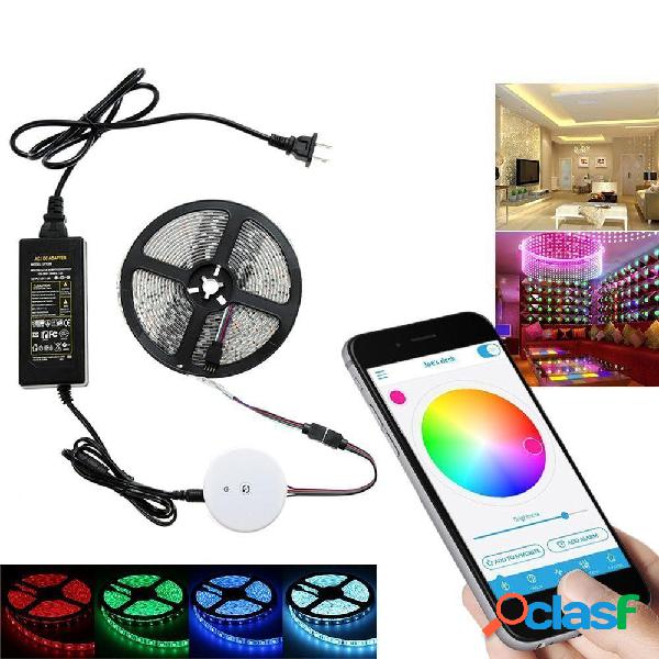 5M 60W SMD5050 Controllo APP bluetooth non impermeabile RGB