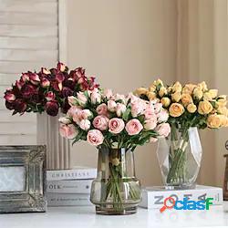 6 pezzi di decorazione da tavola di bouquet di fiori di