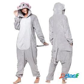 Adults Elephant Kigurumi Pajamas Onesie Pajamas Flannel