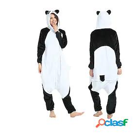 Adults Kigurumi Pajamas Animal Panda Onesie Pajamas Polar