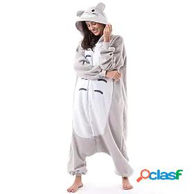 Adults Kigurumi Pajamas Nightwear Camouflage Animal Cat