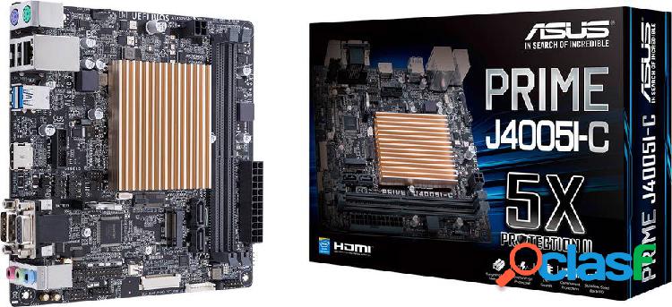 Asus PRIME J4005I-C Mainboard Attacco SoC Intel® Celeron®