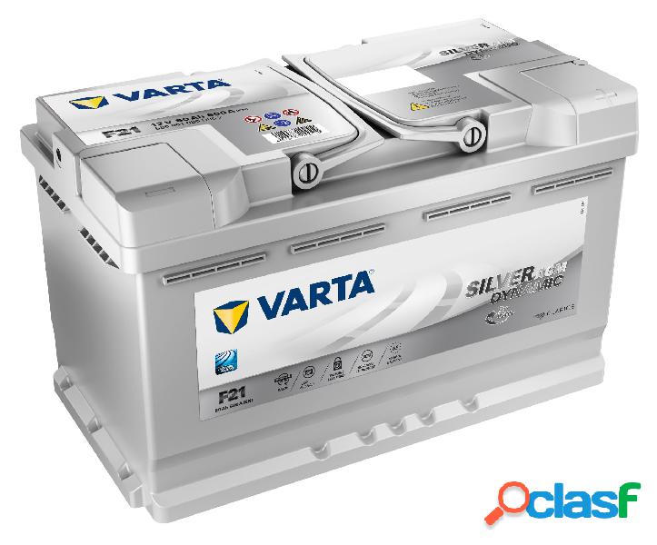 BATTERIA PER AUTO VARTA F21 AGM 80AH 800A 12V START& STOP