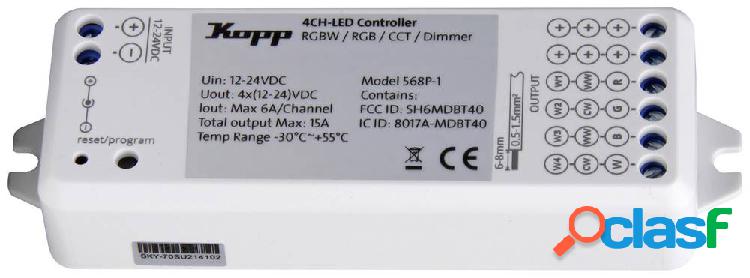BC.LED-Steuer.RGBW Blue-Control 4 canali Controller Bianco