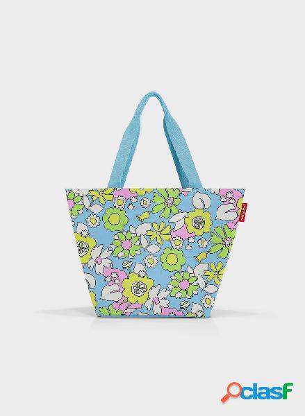 BORSA SHOPPER M FLORIST LOGOON