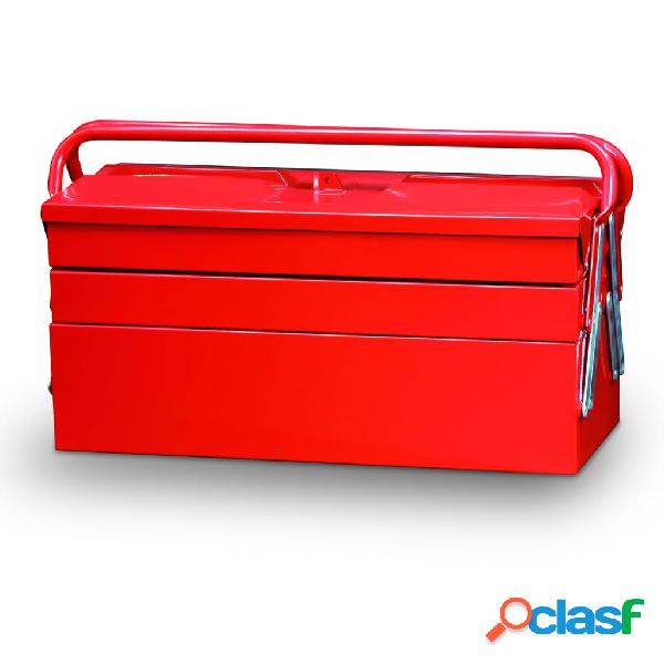 BRICK Cassetta degli Attrezzi a 5 Scomparti 49,5x20x29 cm