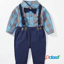 Bambino Da ragazzo Camicia e pantaloni Completo 2 pezzi