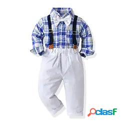 Bambino Da ragazzo Camicia e pantaloni Completo 2 pezzi