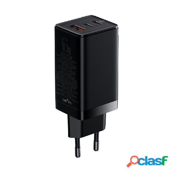 Baseus GaN3 Pro Dual 65W USB-C PPS PD3.0 60W USB-A