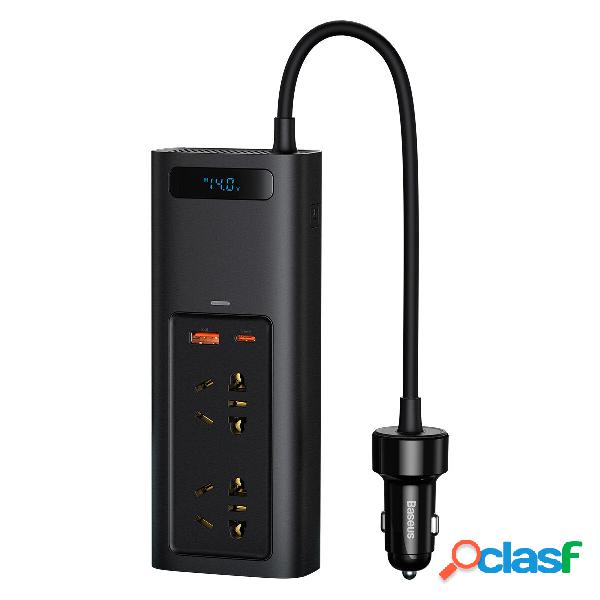 Baseus LED Digital Display Inverter per auto da 150 W DC 12V