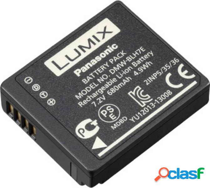 Batteria ricaricabile fotocamera Panasonic DMW-BLH7E,