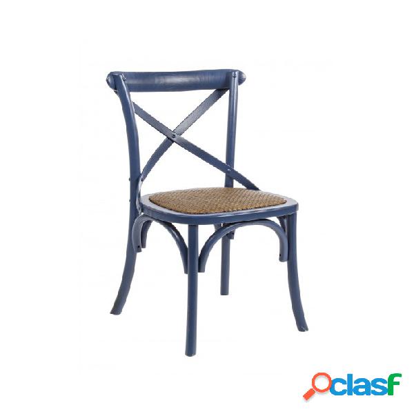 CONTEMPORARY STYLE - Sedia cross blu, idee per la casa a