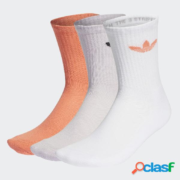 Calze Cushioned Mid-Cut Trefoil (3 paia)