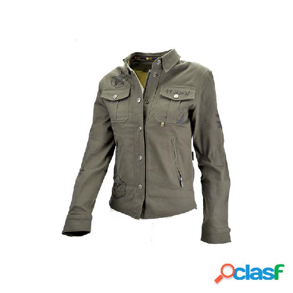 Camicia moto By City Suv verde