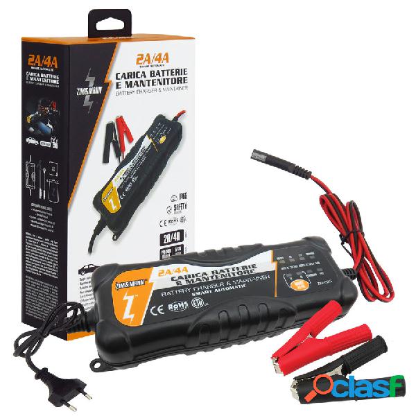 Carica batteria Premium XL Smart Mod. 225 2A/4A - ZIM&MANN