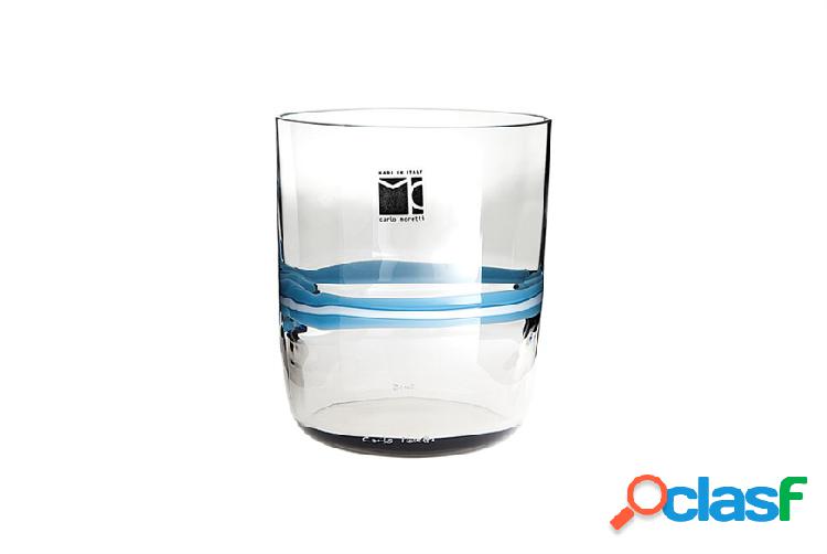 Carlo Moretti Bicchiere acqua Bora vetro di Murano