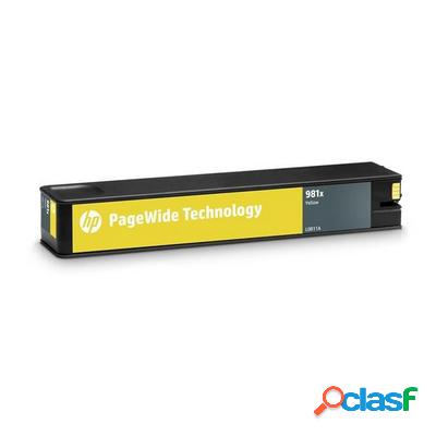 Cartuccia compatibile Hp L0R11A 981X GIALLO