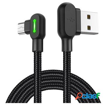 Cavo MicroUSB a 90 gradi Mcdodo Night Elves - 1.8 m - Nero