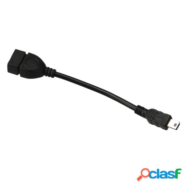 Cavo corto da mini 5 pin maschio a USB 2.0 Tipo A femmina