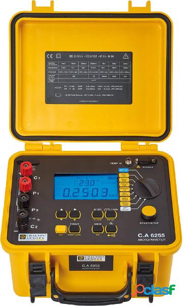 Chauvin Arnoux C.A 6255 Micro- Ohmmetro