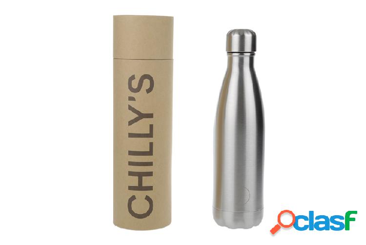 Chilly's Bottles Bottiglia termica acciaio acciaio